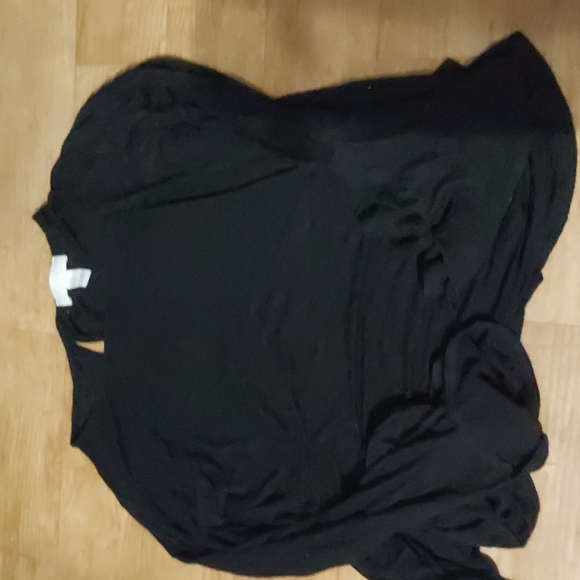 Forever 21 Tops A Black Long Sleeve With Holes In The Back Poshmark